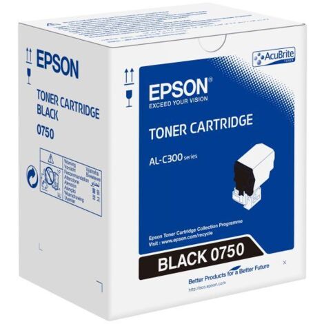 Toner Originale Epson C13S050750 Nero per Stampante AL-C300, Capacit� di 30.000 Pagine (1/5)