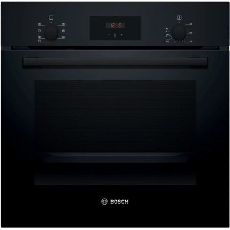 Bosch HBF133BA1 Serie 2 Forno multifunzione Nero Classe A. Dimensione del forno: Media, Tipo di forno: Forno elettrico, Capacità interna forno totale: 66 L. Posizionamento dell'apparecchio: Da inca... (1/5)