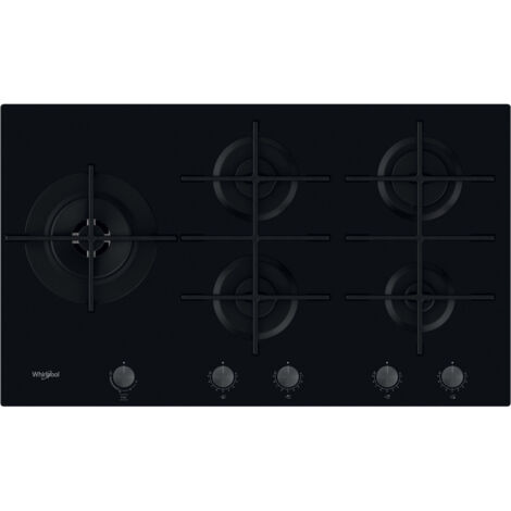 Whirlpool GOWL 958/NB Nero Da incasso 86 cm Gas 5 Fornello(i)