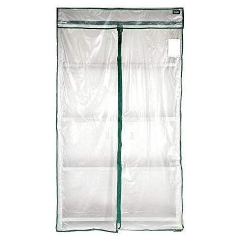 Bizzotto Copertura per Scaffale - Nylon Trasparente - 103x43x185 cm