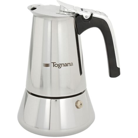 TOGNANA Caffettiera Moka Riflex Induction  2 Tazze