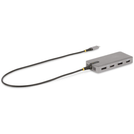 StarTech.com Adattatore Multiporta USB-C - Docking Station USB Type-C 2x 4K30Hz + HDMI e DisplayPort 4K 60Hz, Hub USB a 3 Porte (1/5)