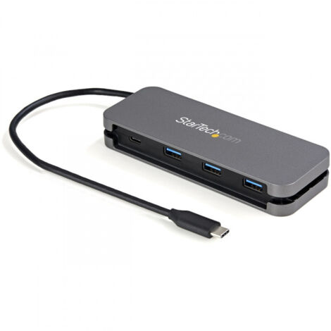 StarTech.com HB30CM3A1CB hub di interfaccia USB 3.2 Gen 1 (3.1 Gen 1) Type-C 5000 Mbit/s Nero, Grigio (1/5)