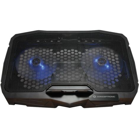 Conceptronic THANA07B base di raffreddamento per laptop 43,2 cm (17") Nero (1/4)