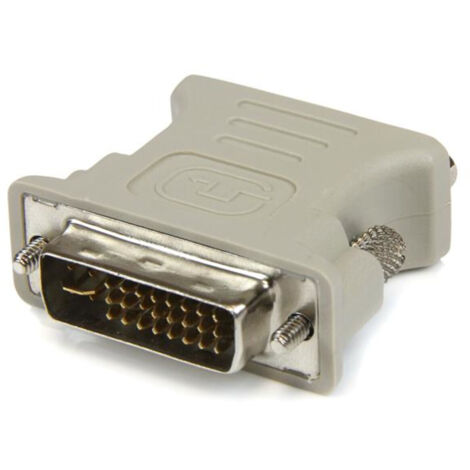 StarTech.com Adattatore DVI a VGA - Cavo Convertitore DVI a VGA - Maschio / Femmina - Nero (1/5)