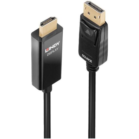Lindy 40925 cavo e adattatore video 1 m DisplayPort HDMI Nero (1/3)