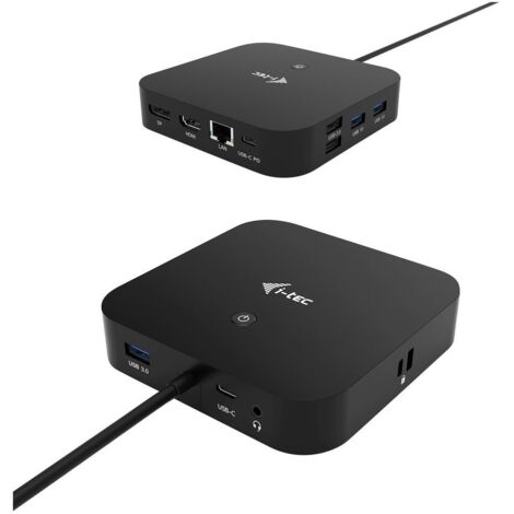 i-tec USB-C HDMI DP Docking Station with Power Delivery 100 W (1/4)
