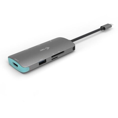 i-tec Metal USB-C Nano Dock 4K HDMI + Power Delivery 100 W (1/4)