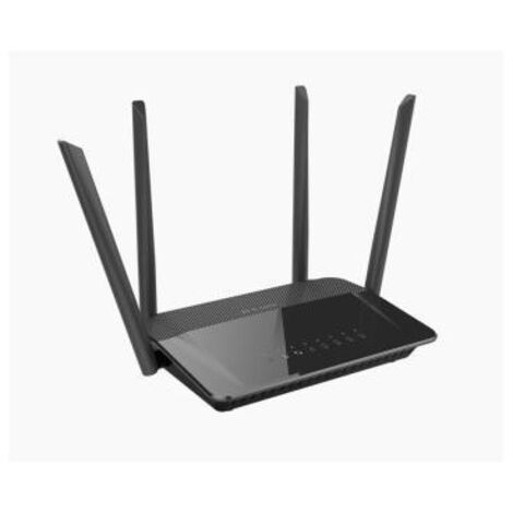 D-Link AC1200 Dual Band Router Wireless Gigabit Ethernet 4G Nero (1/4)