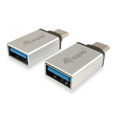 Equip 133473 adattatore per inversione del genere dei cavi USB Type C USB Type A Argento (1/4)