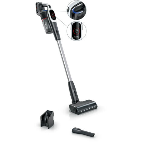 Bosch BCS931WBA Aspirapolvere ricaricabile, Unlimited 9, Bianco (1/5)