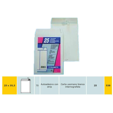 Blasetti 538 busta 25 pz (1/2)