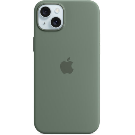 Apple Custodia Cover MagSafe in Silicone per Iphone 15 Plus A3094 Cipresso (1/5)