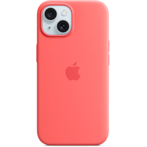 Apple Custodia Cover MagSafe in Silicone per Iphone 15 A3090 Guava (1/5)