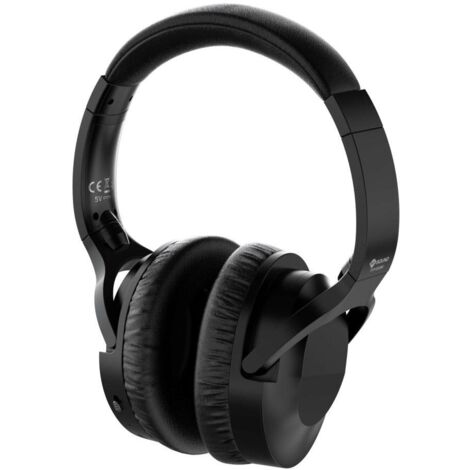 Meliconi 497406 Cuffie Wireless a Padiglione Musica e Chiamate Bluetooth Nero (1/3)