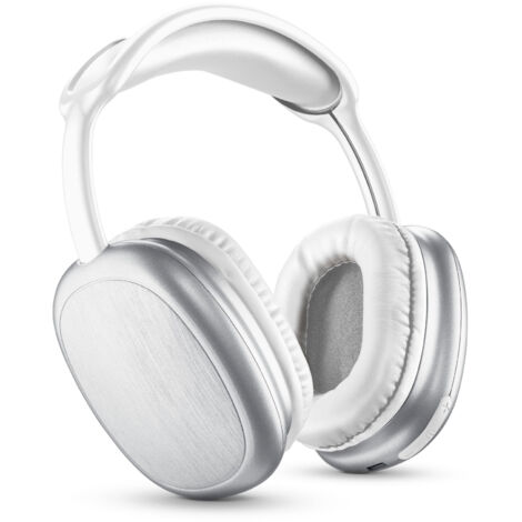 Cellularline Music Sound Headphones Maxi2 Cuffie Wireless Bluetooth Bianco (1/2)