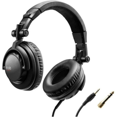 Hercules HDP DJ45 Cuffie Cablato A Padiglione MUSICA Nero (1/5)