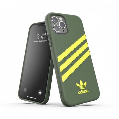 Adidas 3-Stripes custodia per cellulare 15,5 cm (6.1") Cover Verde, Giallo (1/5)