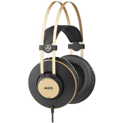 AKG K92 Cuffie Cablato A Padiglione MUSICA Nero Oro (1/5)