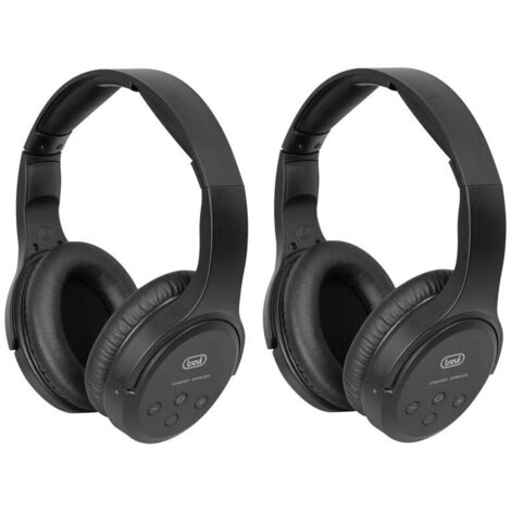 Trevi FRS 1580 TW Cuffie Con cavo e senza cavo A Padiglione TV Nero (1/5)