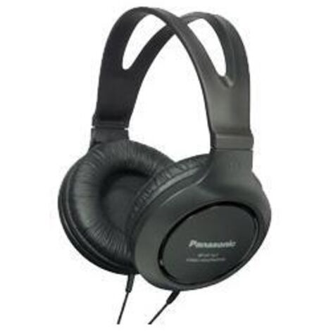 Panasonic RP-HT161 Cuffie Cablato a Padiglione Musica Nero (1/2)