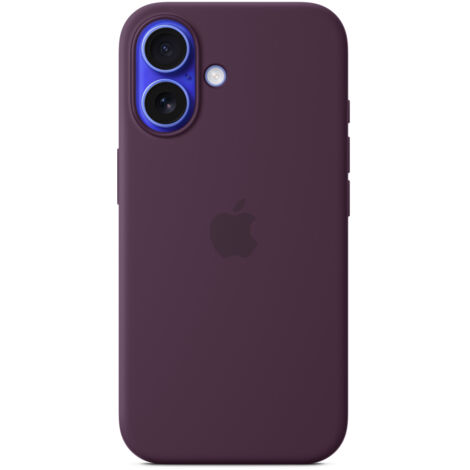 Apple iPhone 16 Silicone Case MagSafe Plum MYY43ZM/A (1/5)