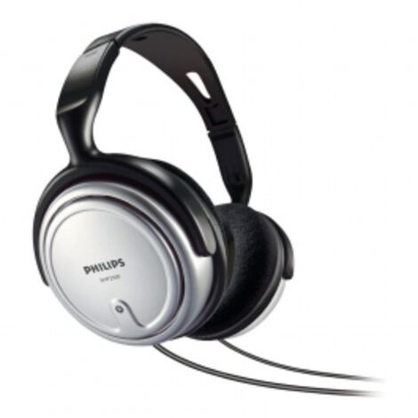 Cuffia HiFi Tv Philips SHP2500/10 con Filo per Interno Cablato Grigio Nero (1/5)