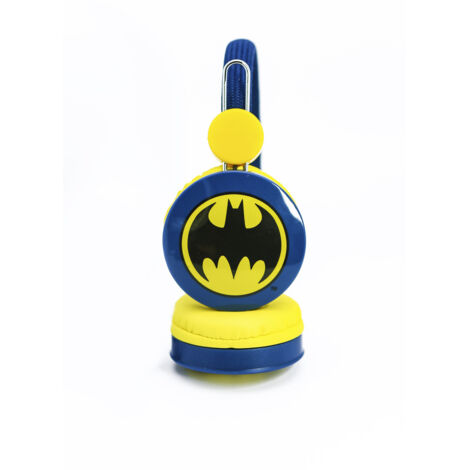 OTL Technologies DC Comics Batman Caped Crusader Cuffie Cablato a Padiglione Musica Blu (1/5)
