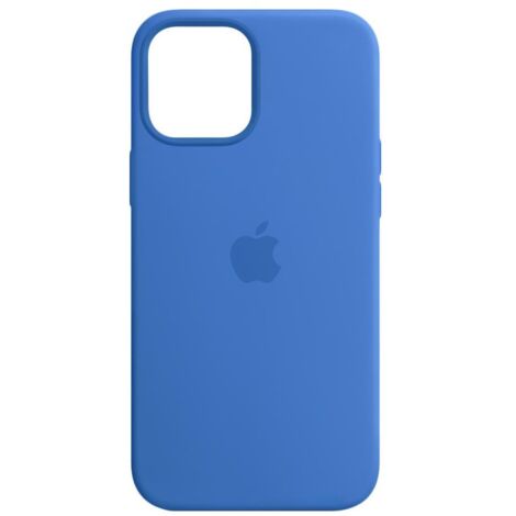 Apple Custodia MagSafe in silicone per iPhone 12 Pro Max - Azzurro Capri (1/5)