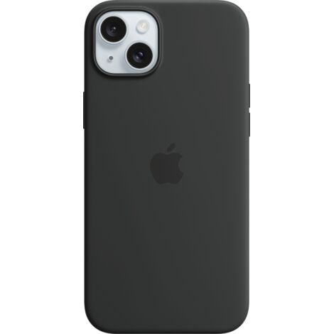 Apple Custodia Cover MagSafe in Silicone per Iphone 15 A3090 Plus Nero (1/2)