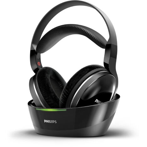 Philips SHD8850/12 cuffia e auricolare Cuffie Wireless A Padiglione MUSICA Nero (1/2)