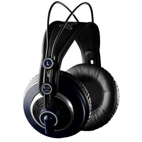AKG K240 MKII Cuffie Cablato A Padiglione Nero (1/4)