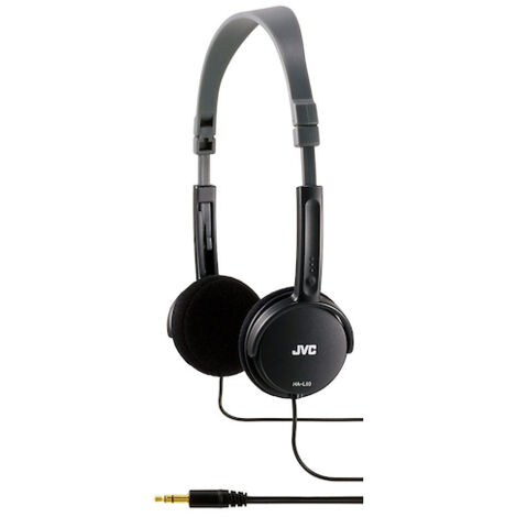 JVC HA-L50-B Cuffie a Padiglione Stereo Pieghevoli Auricolare Nero (1/4)