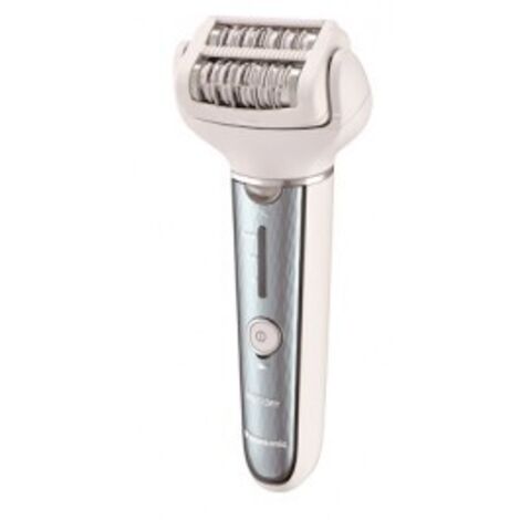 Panasonic ES-EL2A Epilatore Ricaricabile 60 Pinzette Wet e Dry Testina Orientabile 90 Gradi Azzurro (1/5)