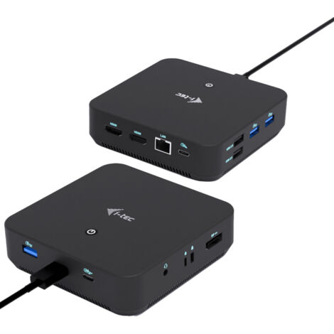 i-tec USB-C DP Dual HDMI Docking Station with Power Delivery 100 W (1/5)