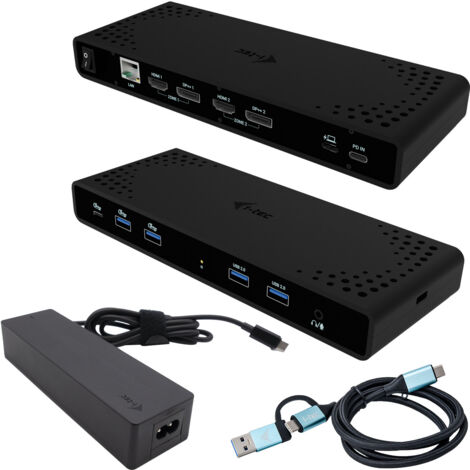 i-tec Universal Dual 4K Display Docking Station + Power Delivery 85W (1/5)