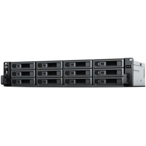 Synology RackStation RS2423+ server NAS e di archiviazione Armadio (2U) Collegamento ethernet LAN Nero, Grigio V1780B (1/4)