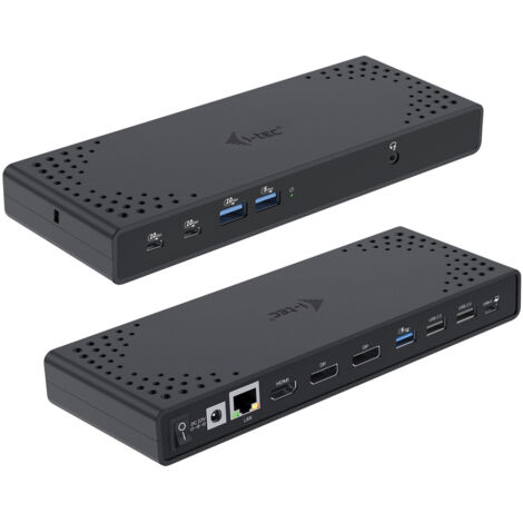 i-tec USB-C Triple Display Docking Station Gen 2 + Power Delivery 100W (1/5)