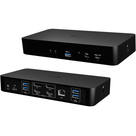 i-tec Universal Intelligent Dual Display Docking Station + Power Delivery 100W (1/5)