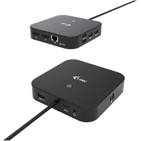 i-tec USB-C Dual Display Docking Station with Power Delivery 100 W (1/4)