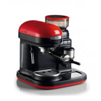Ariete 1318 Macchina da Caffè Automatica con Macinacaffè Integrato 15 bar Rosso