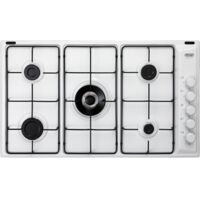 De'Longhi FLB 59 DD piano cottura Bianco Da incasso 86 cm Gas 5 Fornelli