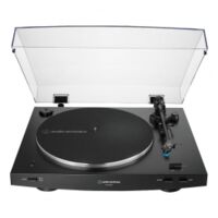 Audio-Technica AT-LP3XBTBK Piatto Audio Giradischi con Trasmissione a Cinghia Nero