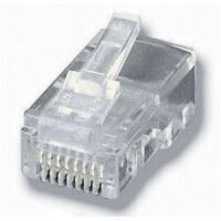 Kit 100 connettori rj45 equip telefonia 121151