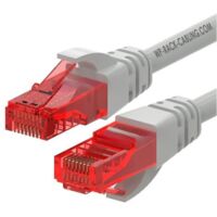 WP WPC-PAT-6U002 cavo di rete Grigio, Rosso 0,2 m Cat6 U/UTP (UTP)