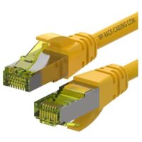 WP WPC-PAT-6ASF010Y cavo di rete Giallo 1 m Cat6a S/FTP (S-STP)