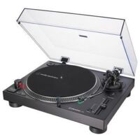 Audio-Technica AT-LP120X Piatto Audio Giradischi a Trasmissione Diretta Nero