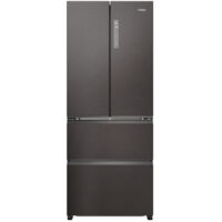 Haier HFR3718ENMD. Posizionamento dell'apparecchio: Libera installazione, Design del prodotto: Porta francese, Colore del prodotto: Acciaio inox. Capacità netta totale: 402 L, Classe cli... - 34005828
