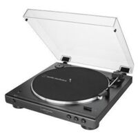 Audio-Technica AT-LP60XBT Giradischi con Trasmissione a Cinghia Nero