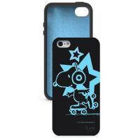Cover iLuv ICA7T381BLK Cover Snoopy Per iPhone 5 5S SE Nero
